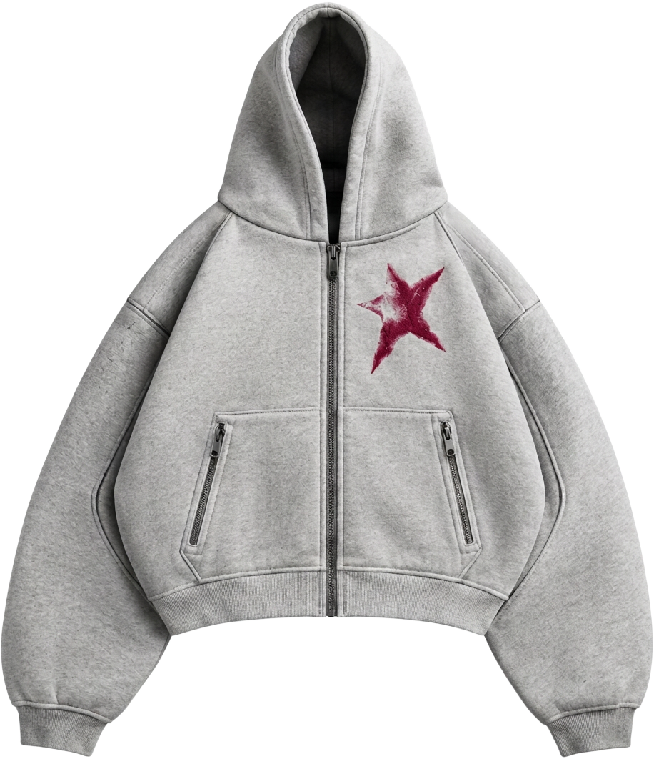 VIOLET STAR Zip Up